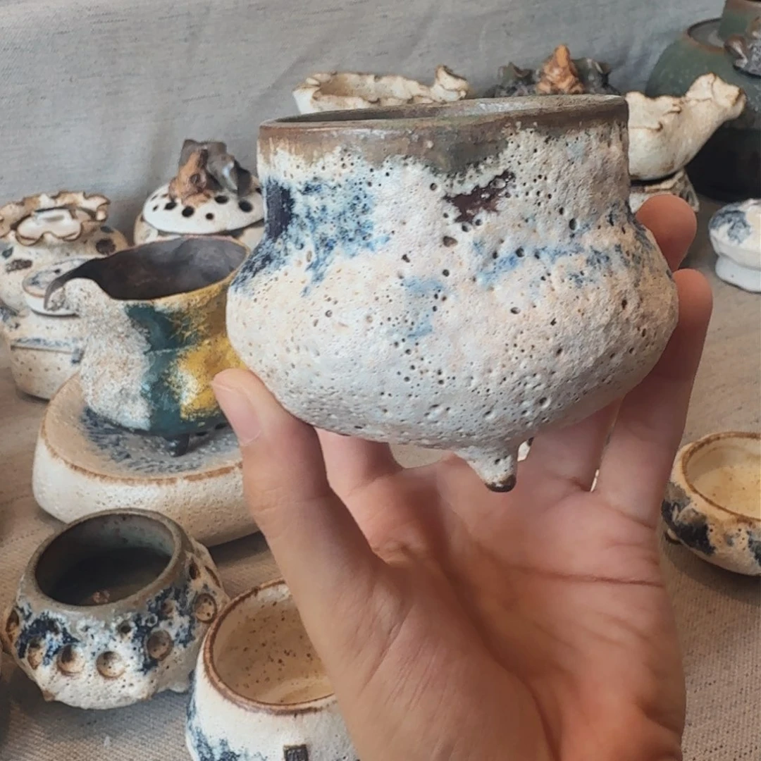 三足主人杯一个一个