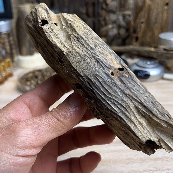 沉香沉香碎屑虫漏小块58克开播福利