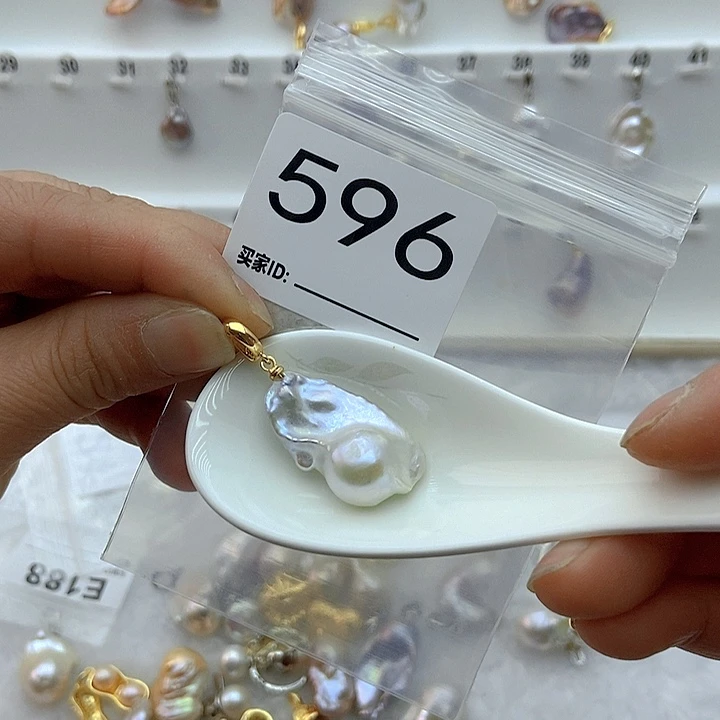 淡水珍珠颈饰银S925镶嵌