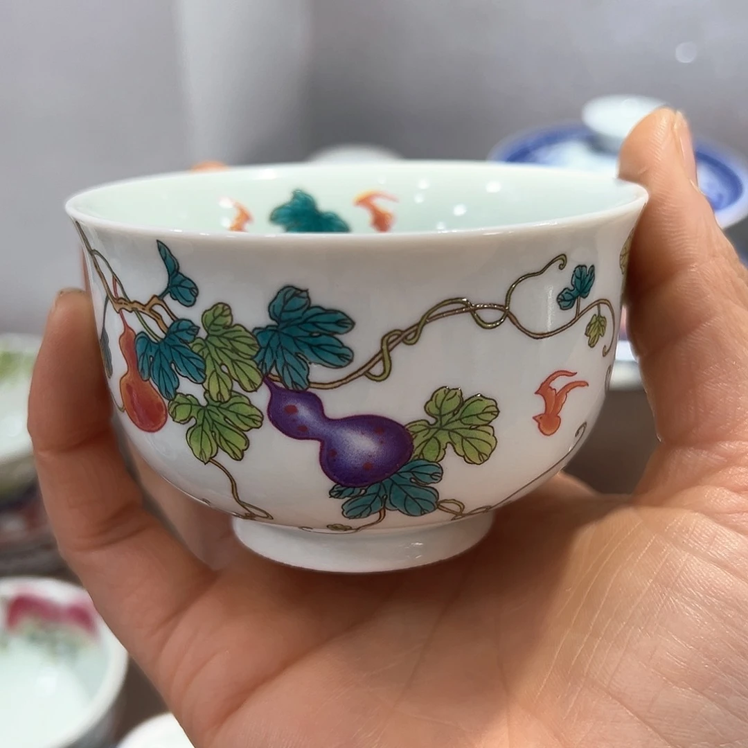 盖碗全场景德镇的早茶是一种传统的