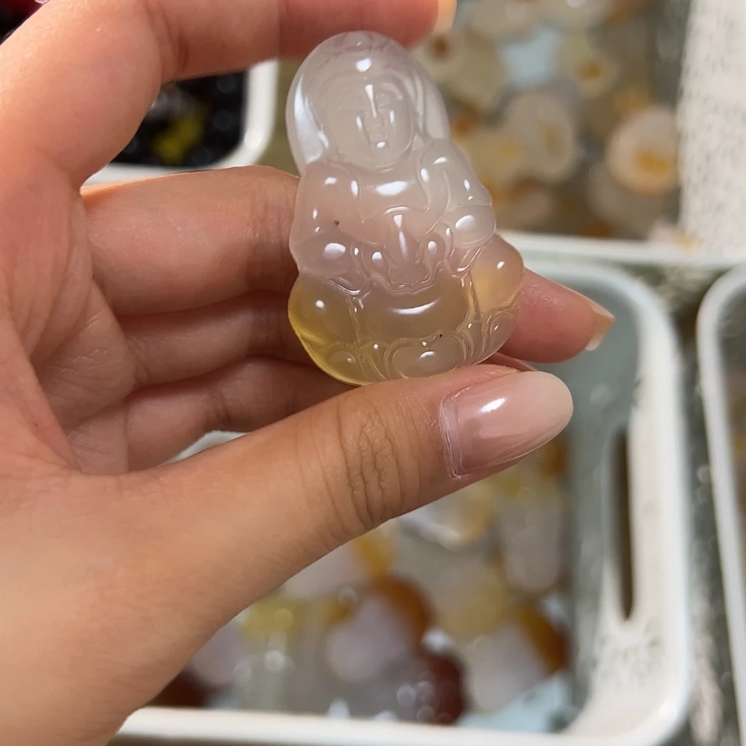 玛瑙/玉髓合金颈饰
