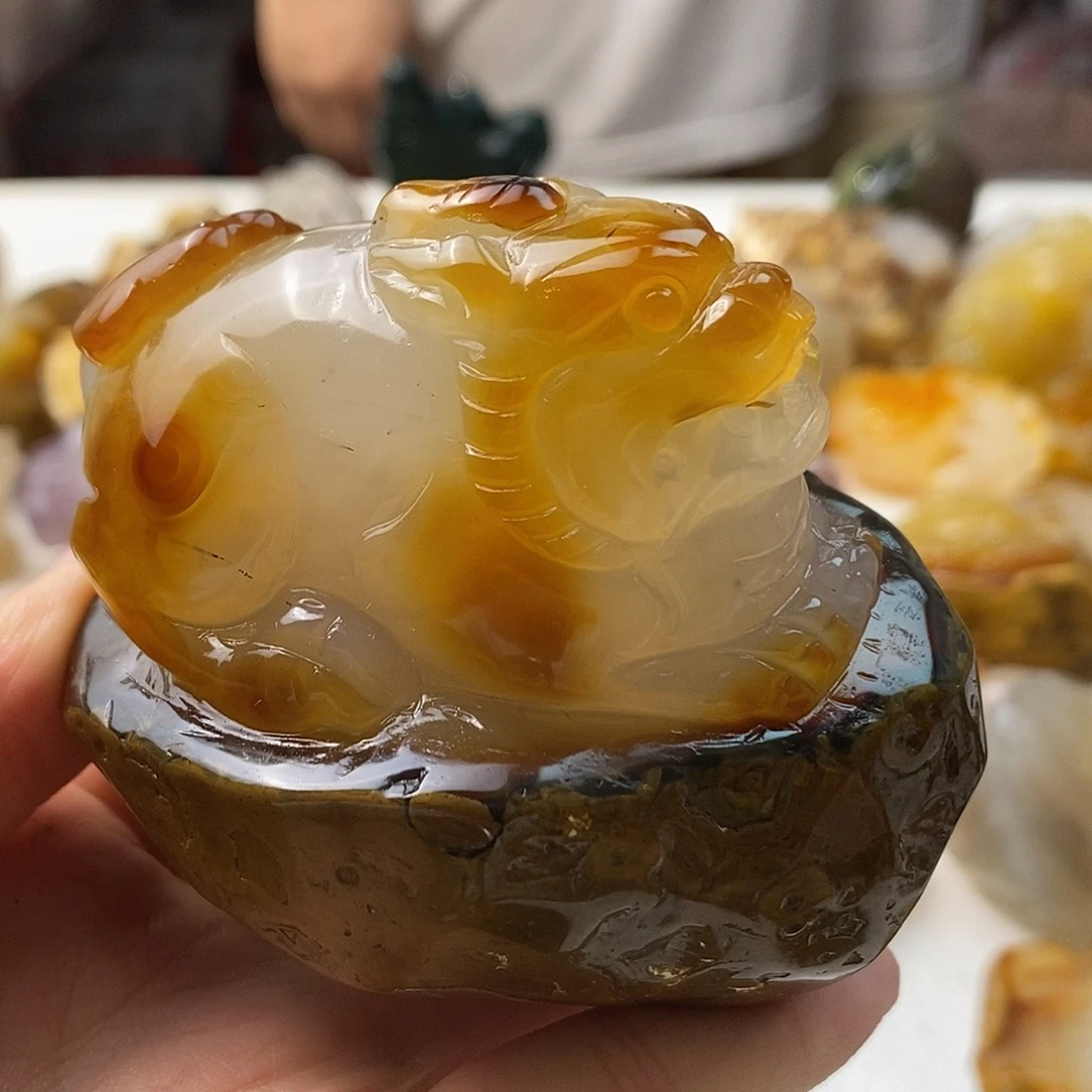 玛瑙/玉髓未镶嵌颈饰