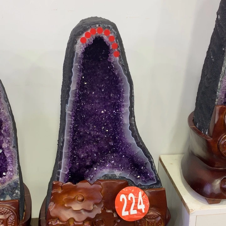 紫晶大型摆件（非配饰）未镶嵌