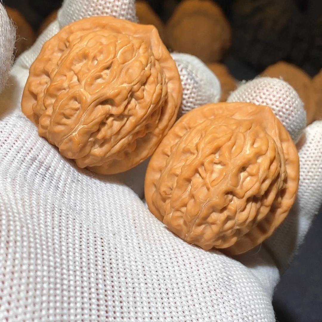 吊坠文玩核桃福利体验款野生红钻35