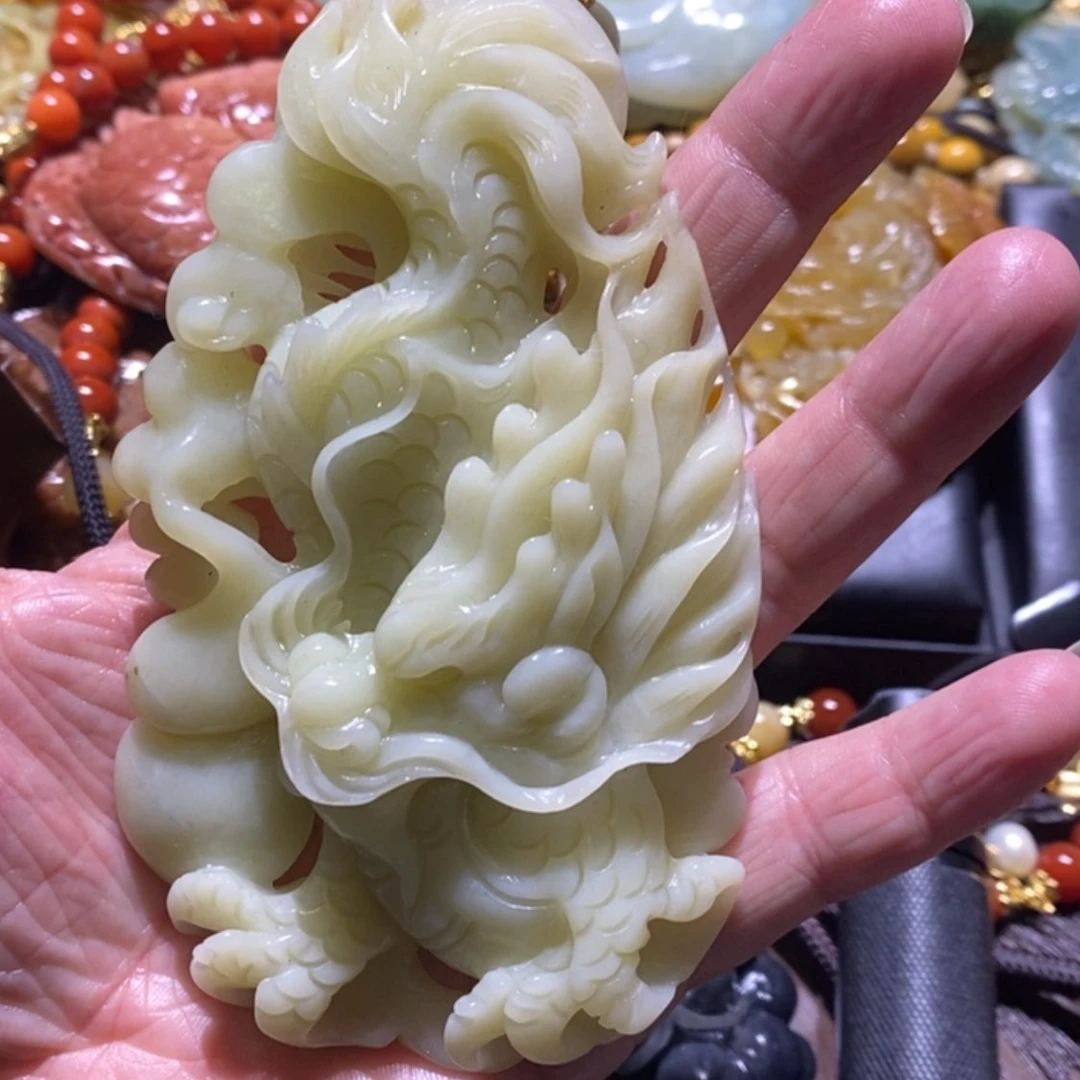 【闪购商品】岫玉毛衣链未镶嵌