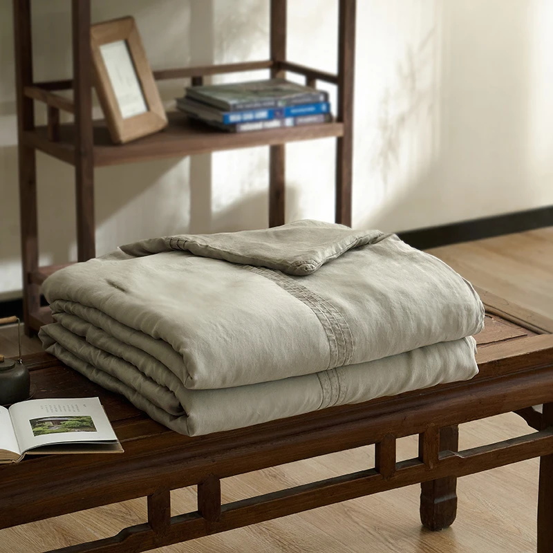 ZH 0261 高支奥地利兰精天丝夏被 茴香绿