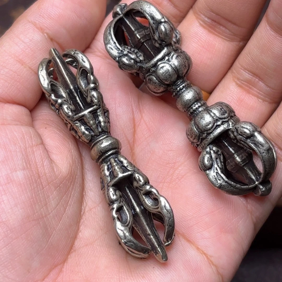 铜星月菩提吊坠项链