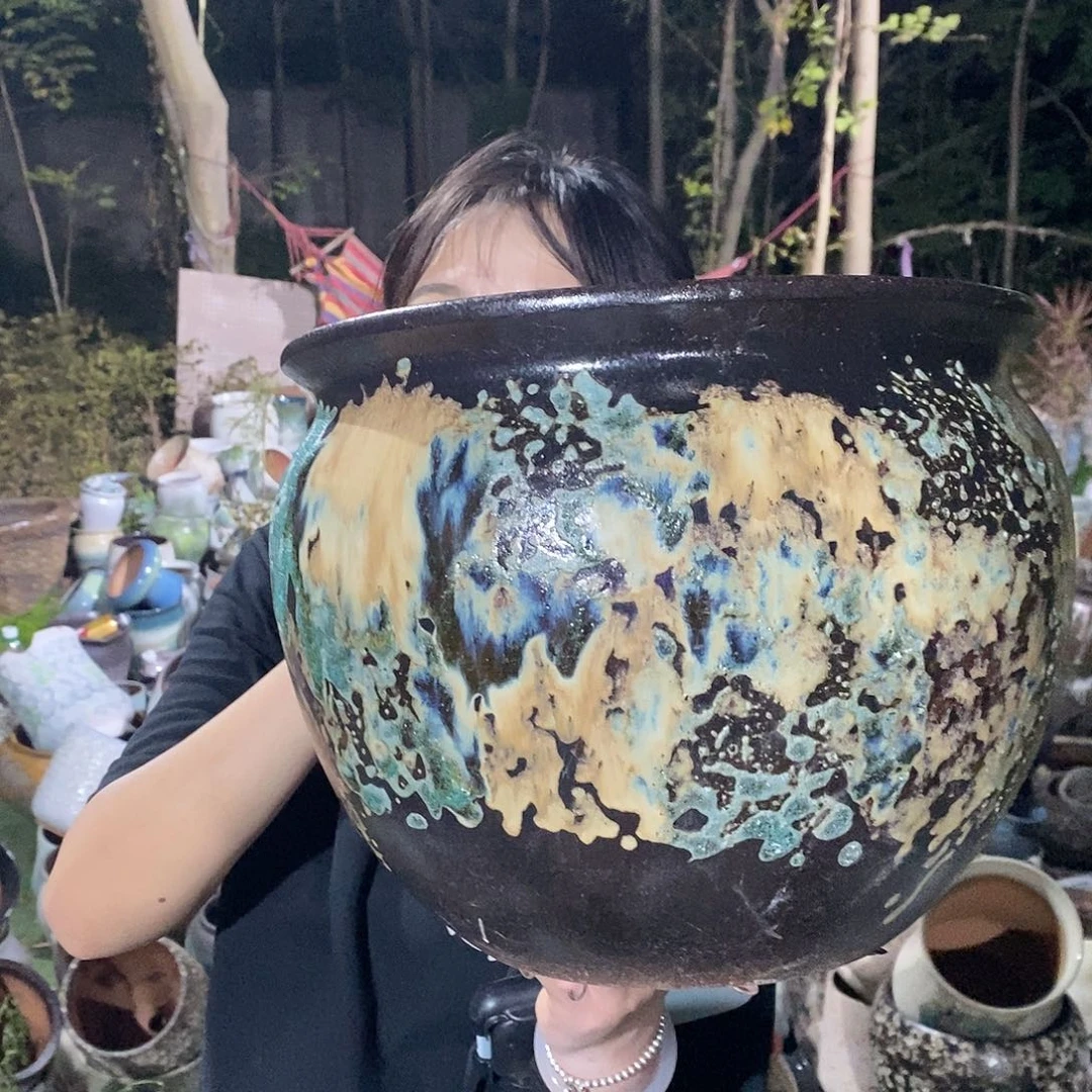 紫砂花盆正品30/25