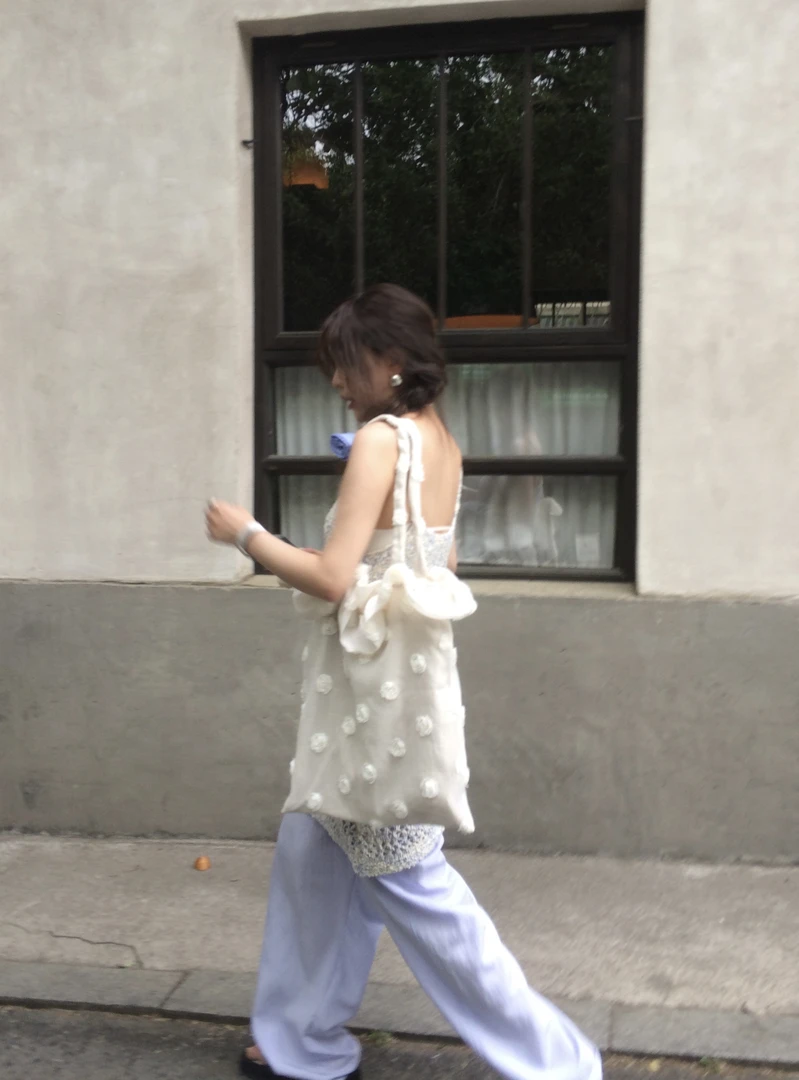 慧莹欧尼同款花朵包包