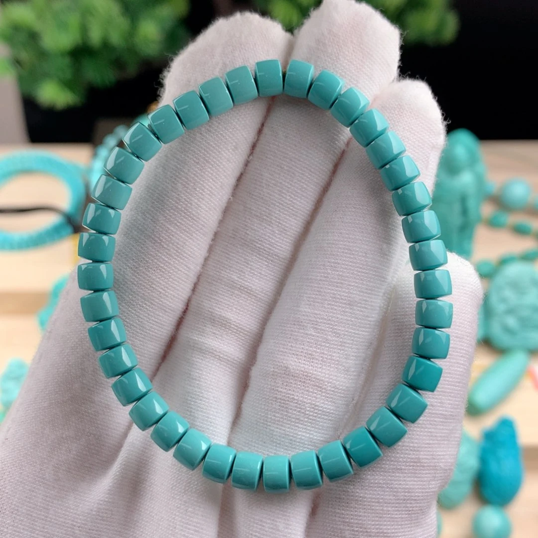 绿松石直切卡5.5未镶嵌