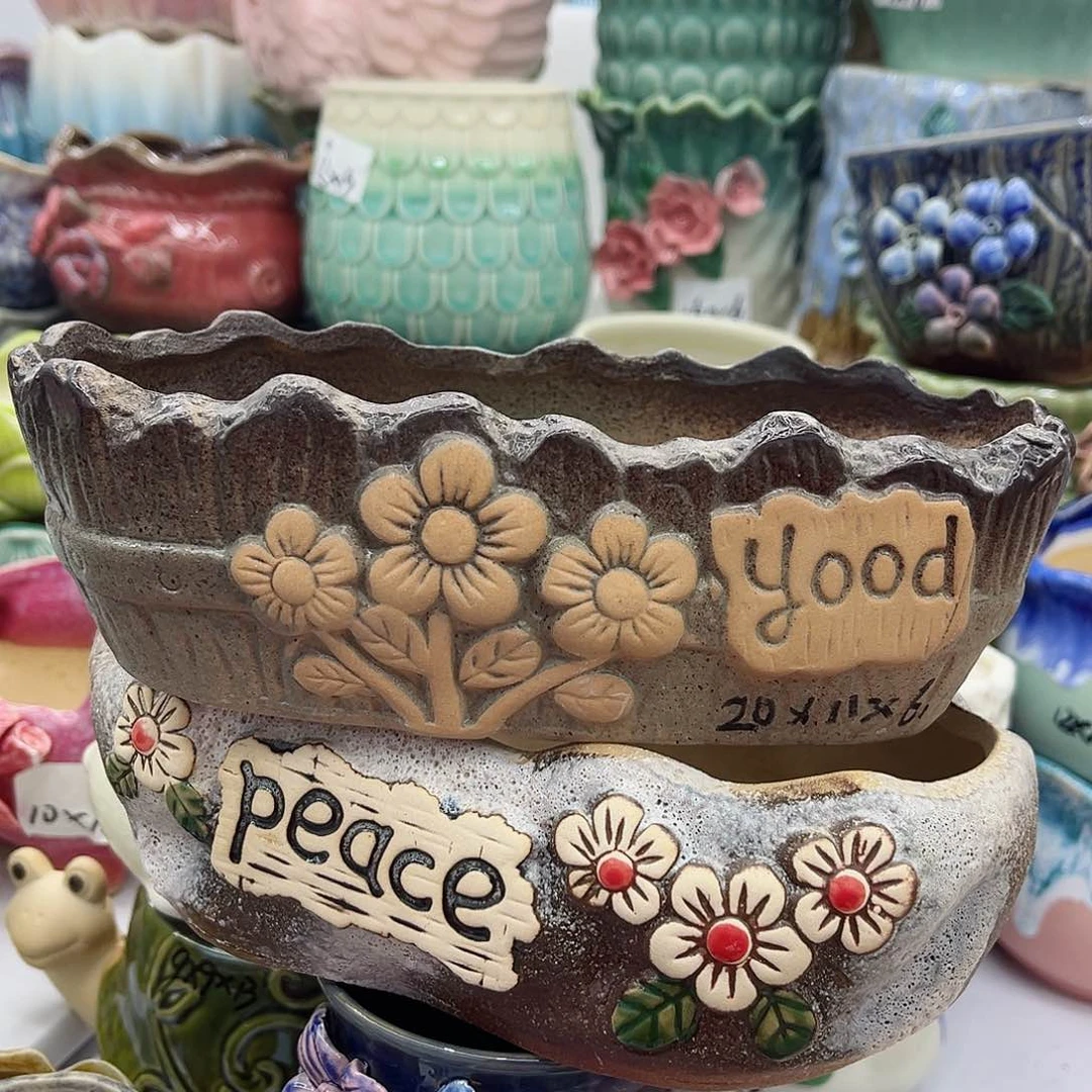 陶瓷多肉绿植陶瓷花盆