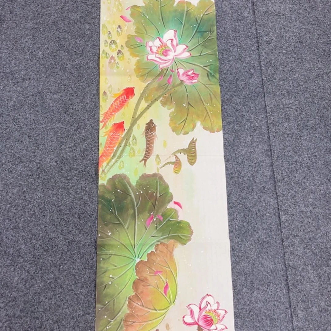国画国画老师手绘作品