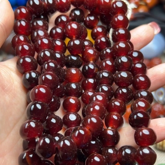 新***馆玛瑙/玉髓未镶嵌颈饰