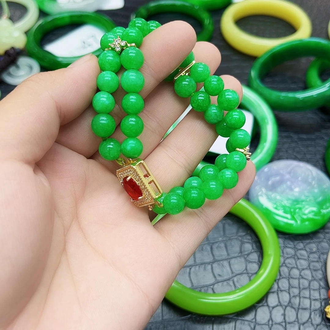 翡翠手镯未镶嵌手链