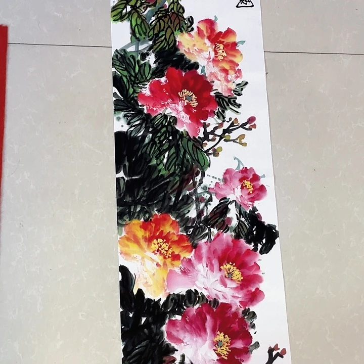 国画张圣敏先生纯手绘作品