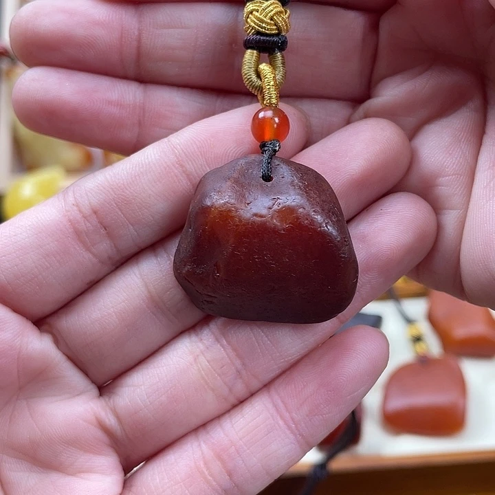 蜜蜡项链未镶嵌6.1克