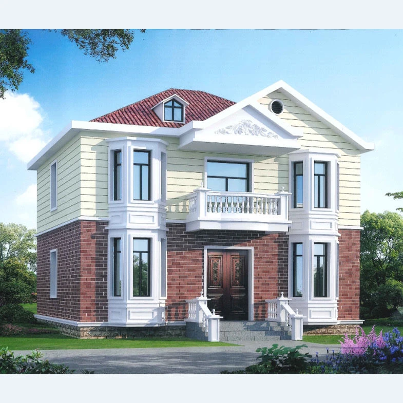 11x9.6二层小楼别墅设计图纸全套施工图