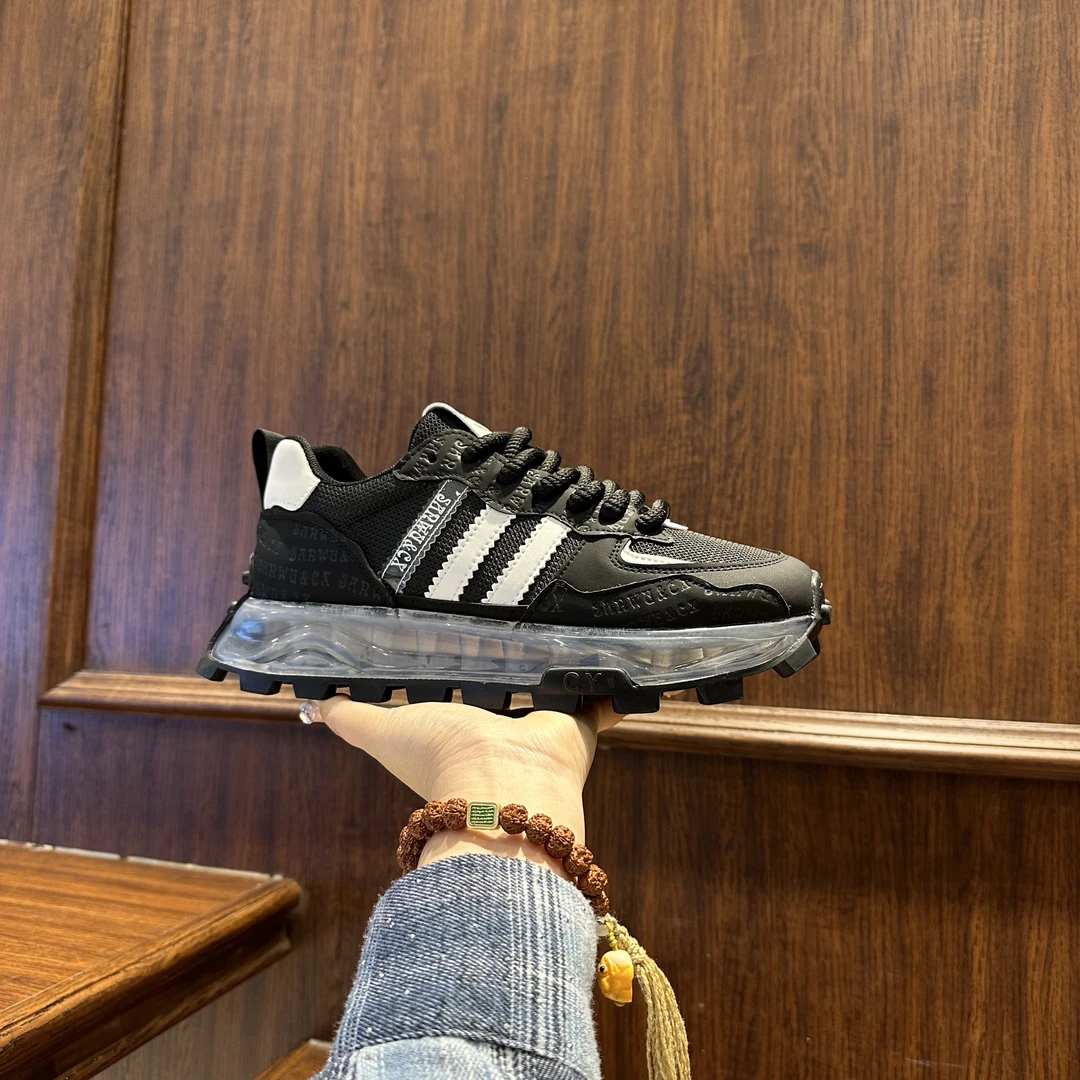 【爆款推荐】888-176夏季透网水晶软底透气时尚百搭休闲运动潮鞋