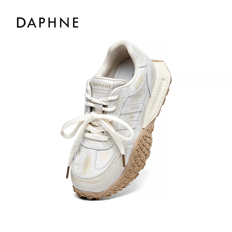 Daphne/达芙妮女鞋2025春季新品爆款潮流百搭风休闲运动鞋阿甘鞋
