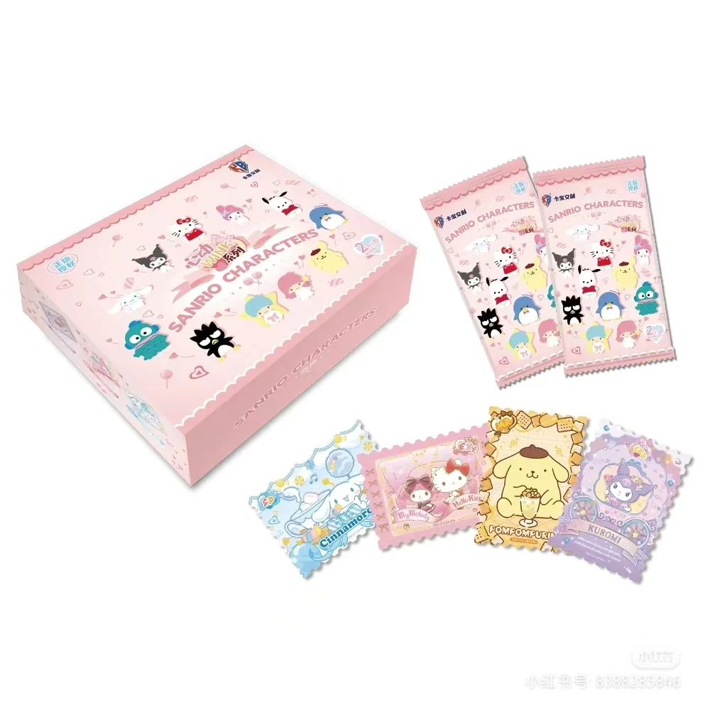 (荔枝.宠粉)【5弹V2】卡宝 三丽鸥家族拍立得卡 卡牌盲盒 【拆卡】