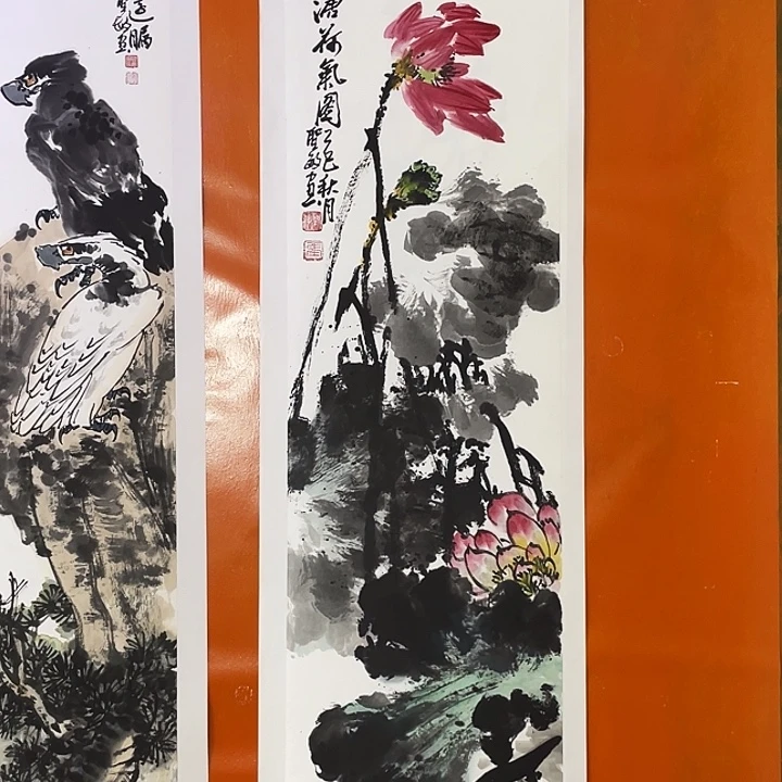 国画张圣敏先生纯手绘作品