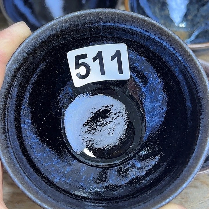 茶盏沐雨茶器柴烧主人杯