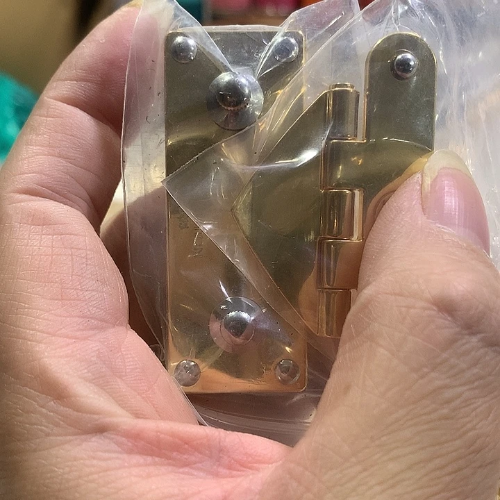 皮革驴家包包锁头1个