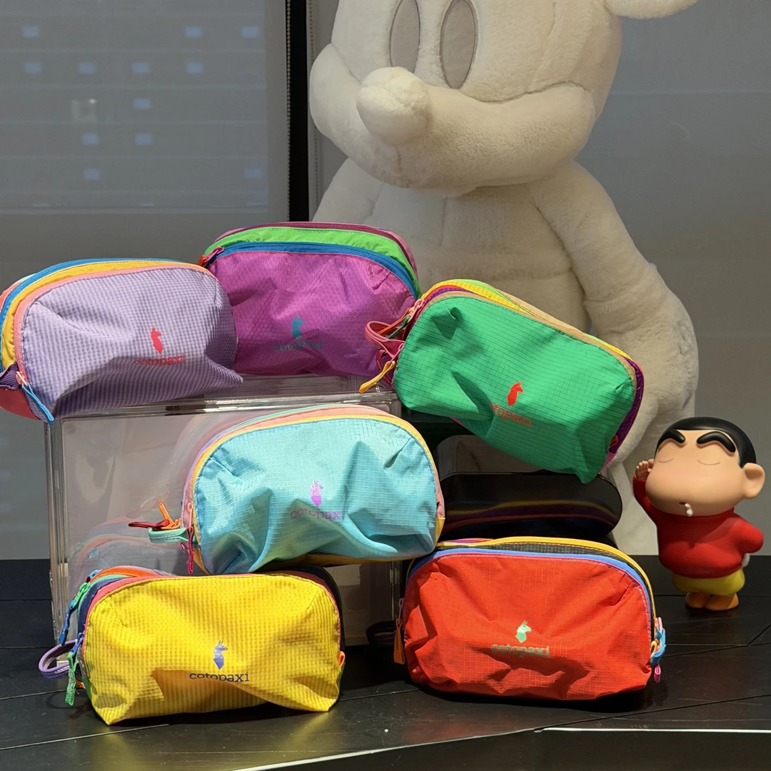 双11好物popoglow多巴胺配色羊驼化妆包女款新款便携化妆包高级