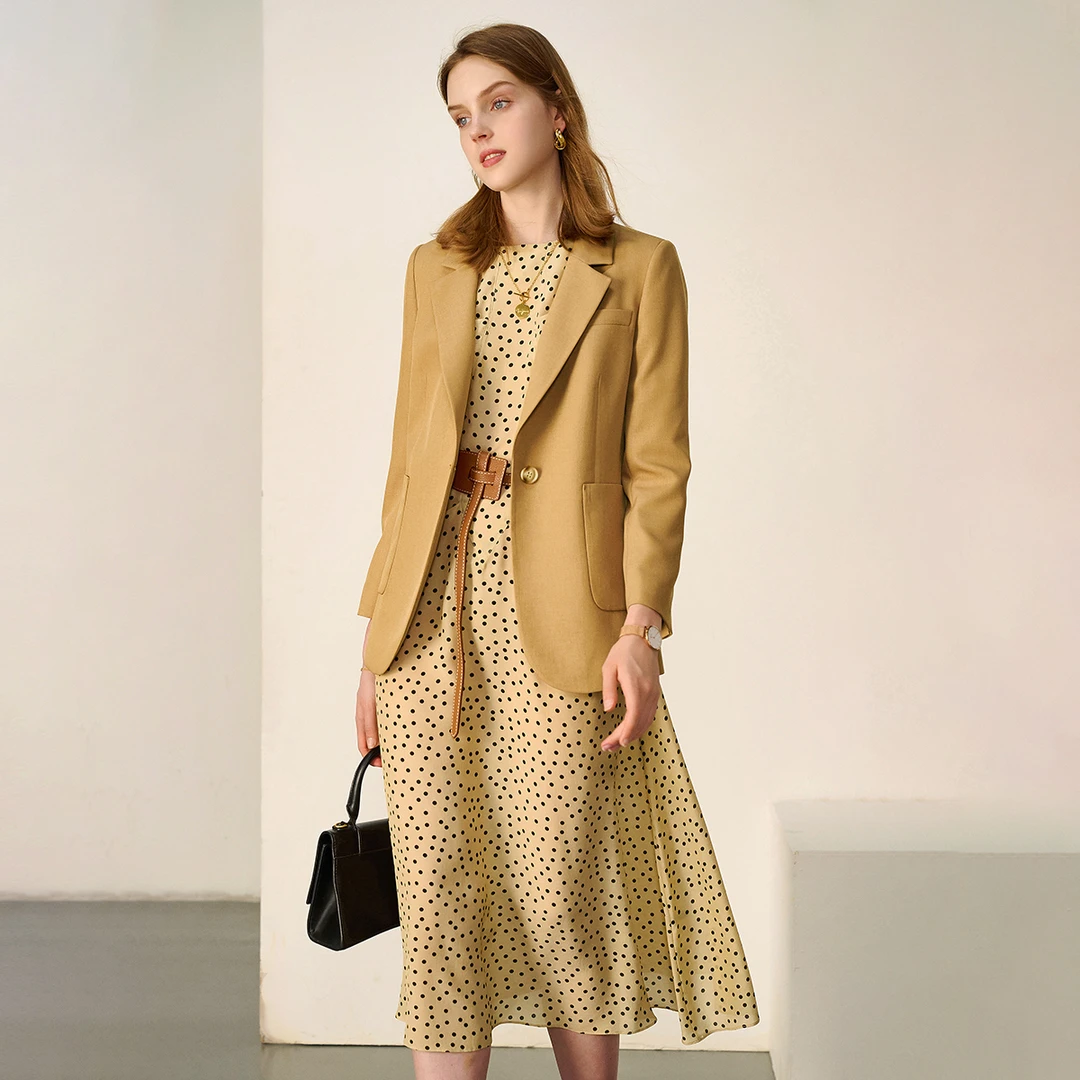 【达人专属】法曼萱小西装外套女2025年秋高级韩版小西服