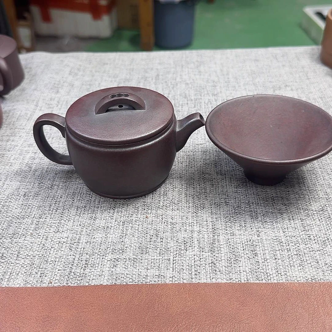 茶壶紫砂民间手艺人全手工制作