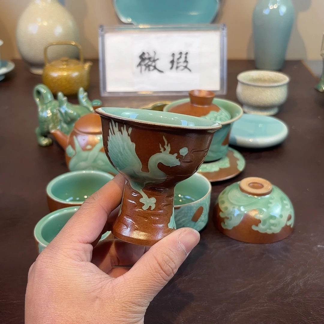 瓷片龙泉青瓷福利青瓷