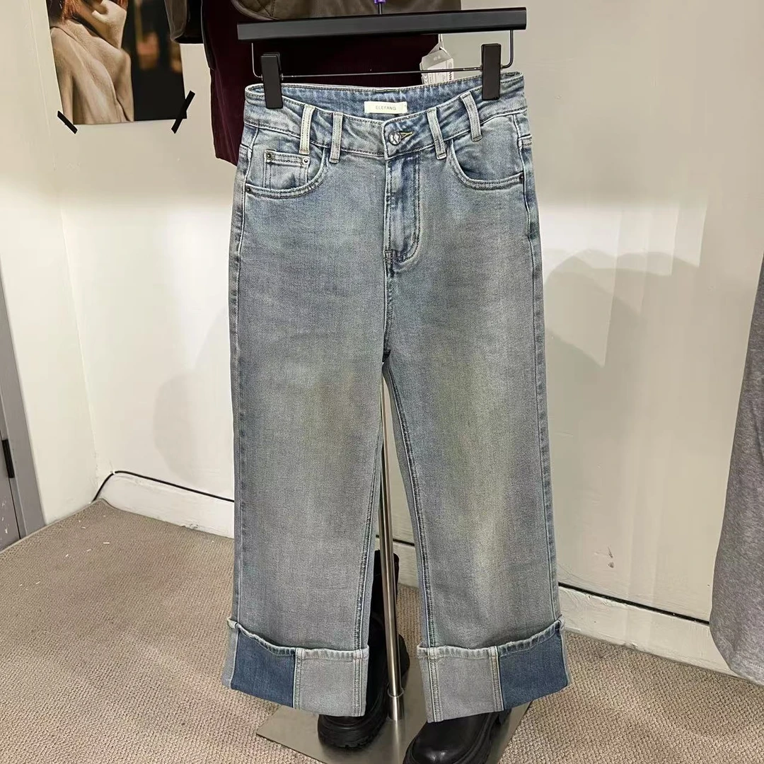 【ARONG阿荣家】牛仔裤10822-深蓝色-SML