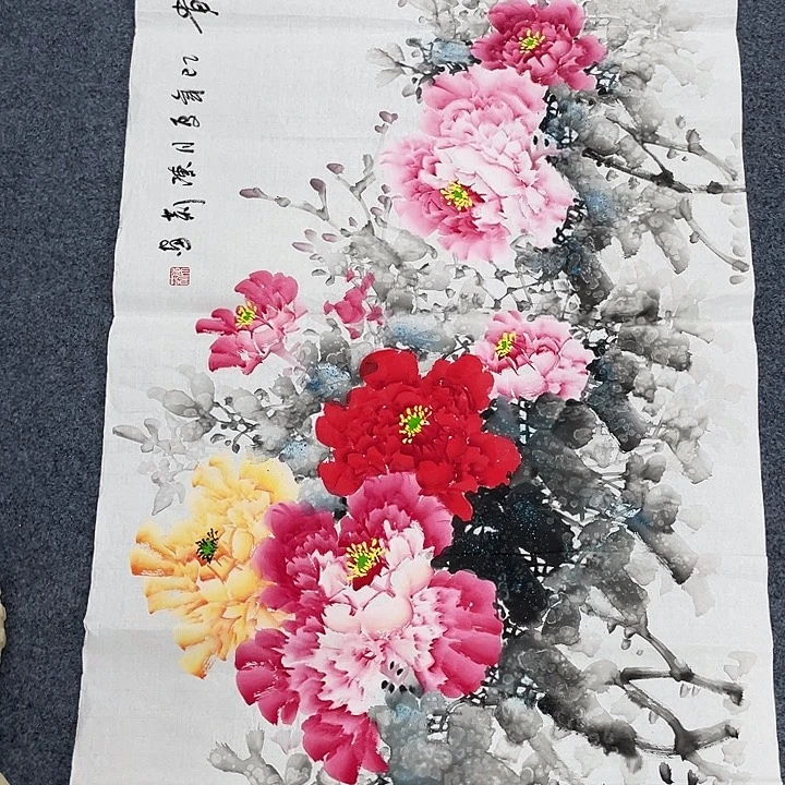 国画纯手绘国画作品