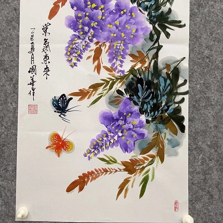 国画刘国华手绘作品111