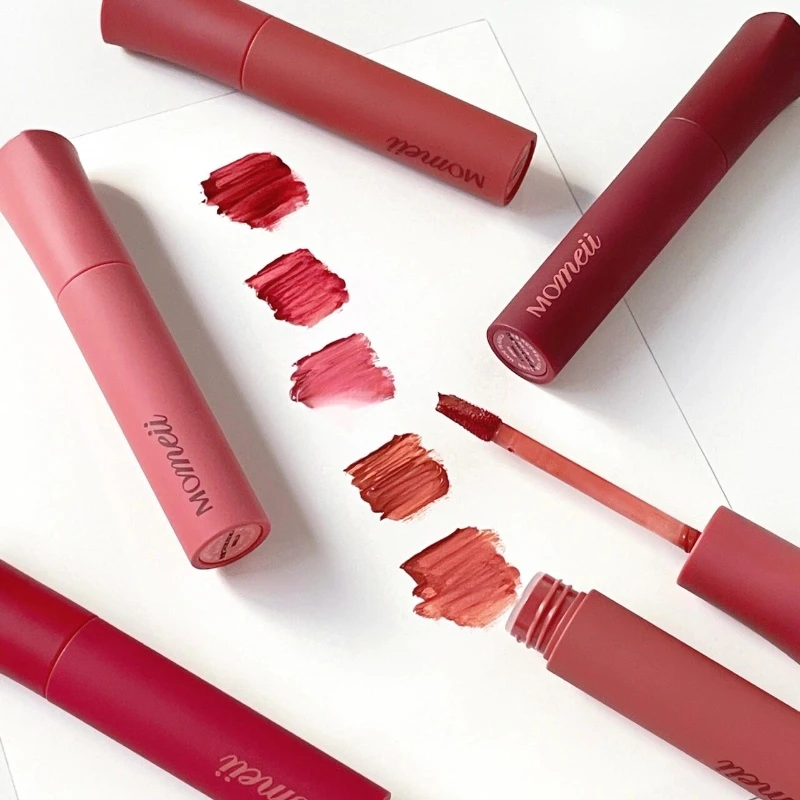 韩国进口Momeii保湿持久丝绒哑光唇釉唇釉4.8g