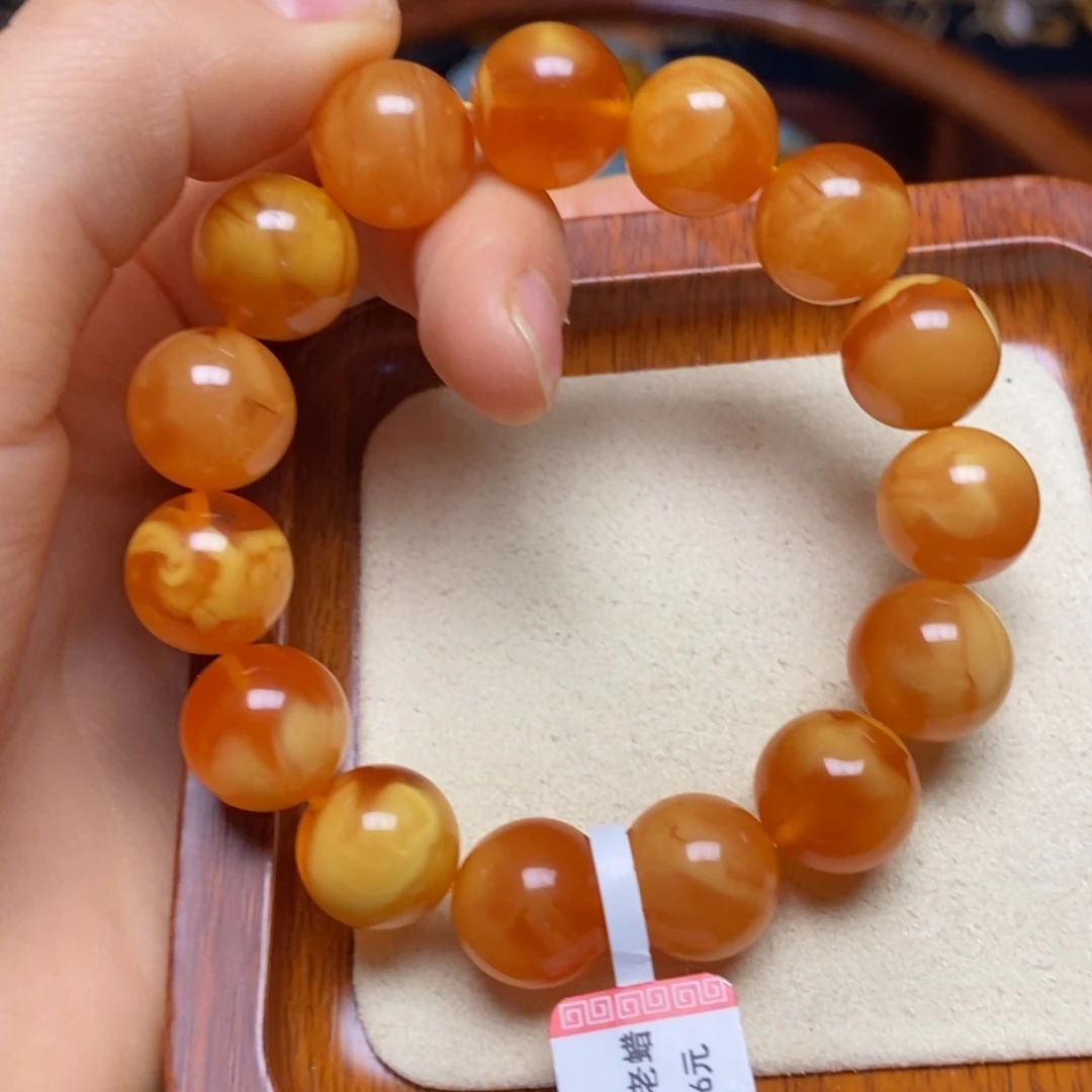 【闪购商品】蜜蜡手链未镶嵌手串