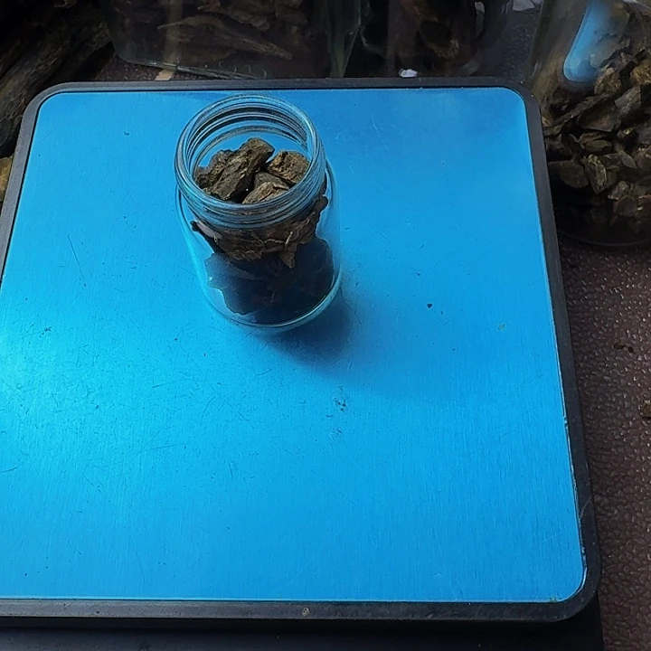 一**行绿奇楠沉水树丁壳子料10克