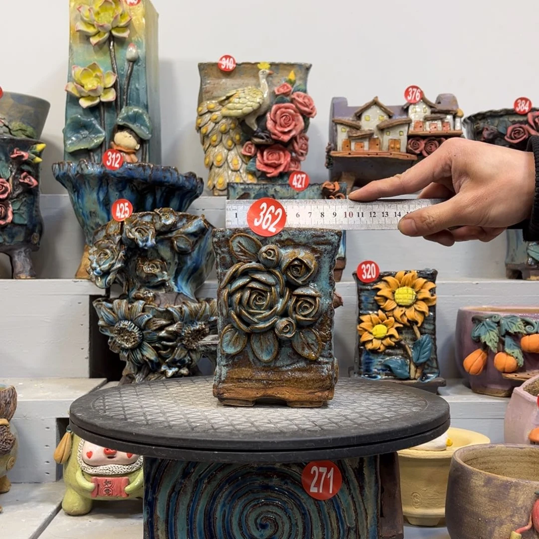 陶瓷362 号新年福利特价陶然花器