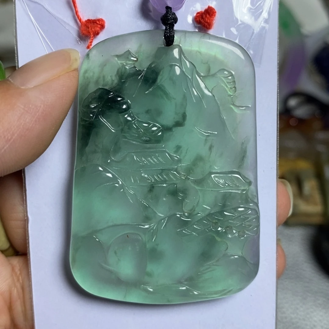 滴血莲花菩提吊坠