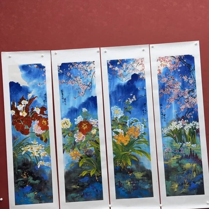 书法书画艺术作品多次参加全国