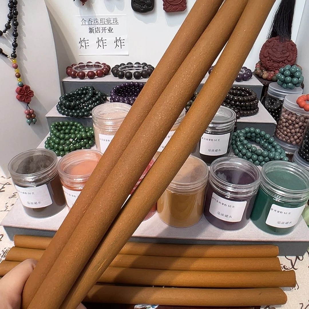 泥塑十二花神棒棒200克