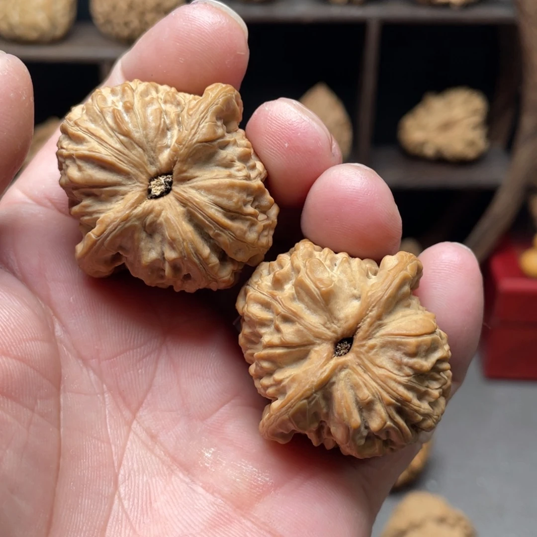 桃核把件落*辰40全品龙脉