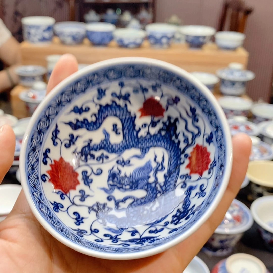 7⃣️*龙普洱杯手绘原矿手绘