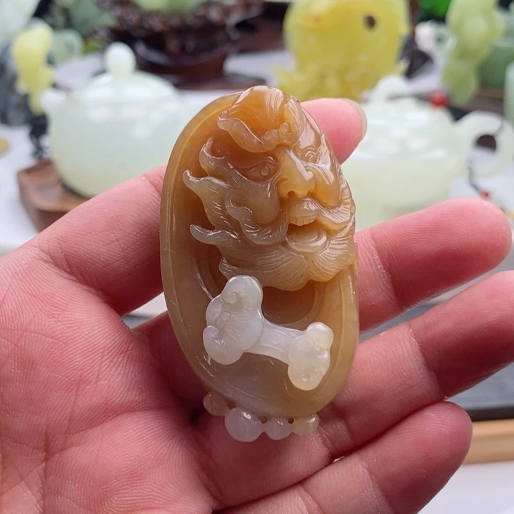 和田玉（糖玉）挂件未镶嵌薛*