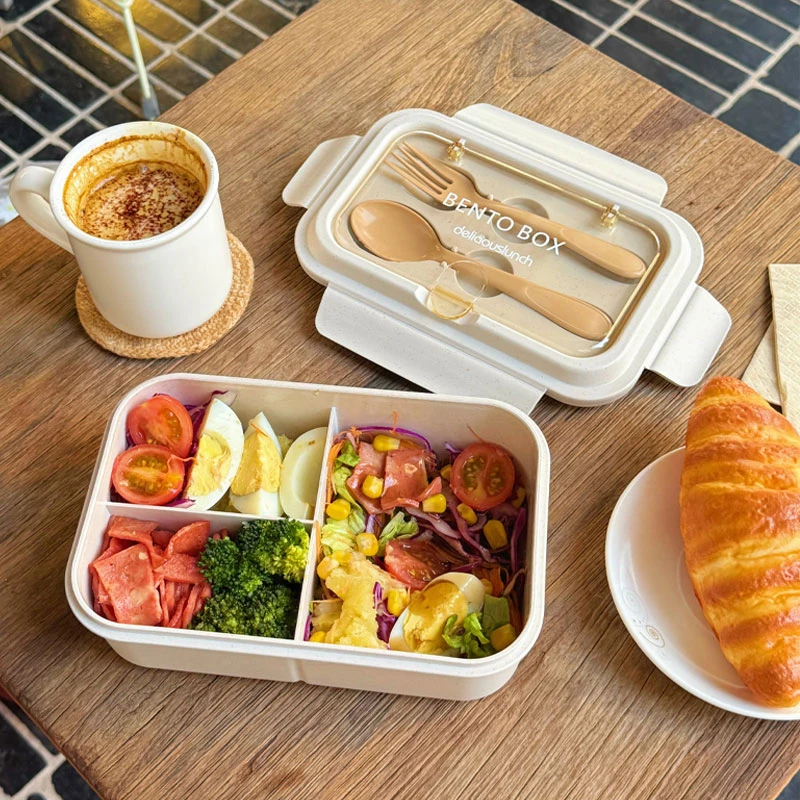 保鲜盒饭盒微波炉加热专用上班族带饭餐盒塑料便当盒2025新款轻便