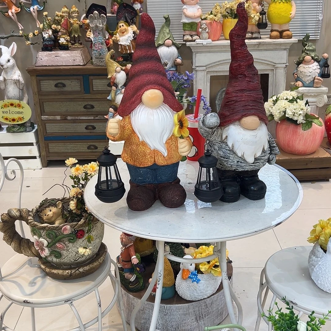 花园摆件红红火火