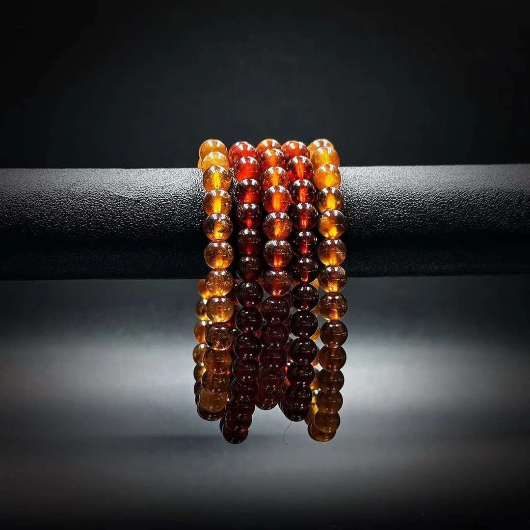 【缪老师严选】SJ0551 石榴石圆珠手链 多样性发其一