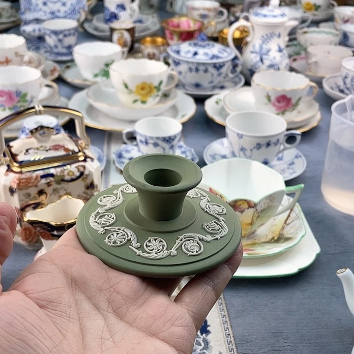 中古欧瓷瓷器小房子