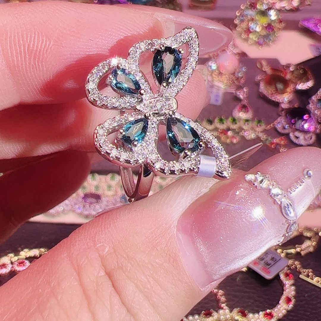 托帕石戒指未镶嵌