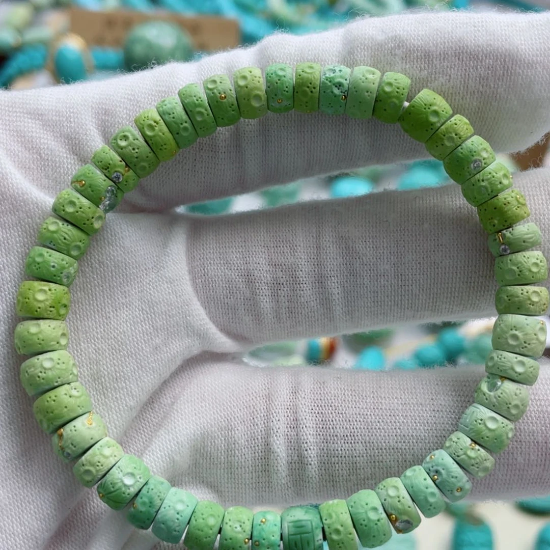 未镶嵌绿松石珠宝奇石